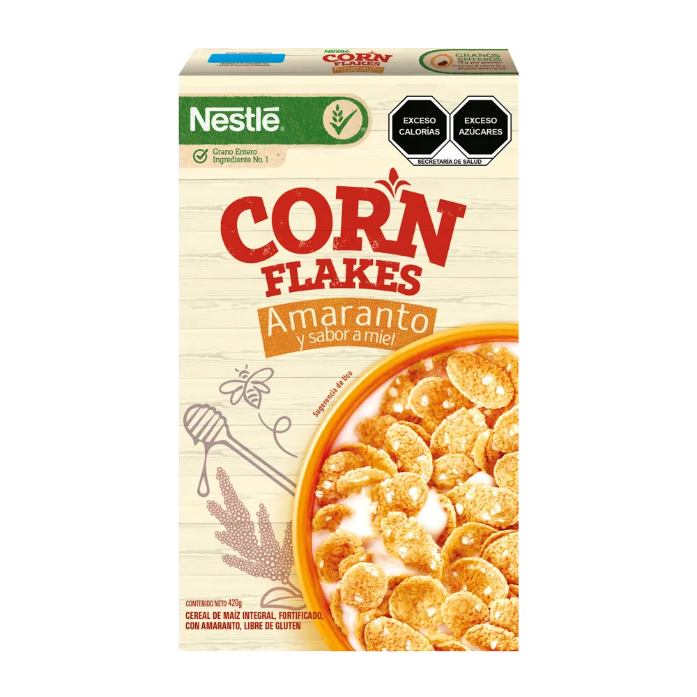 Cereal Corn Flakes Amaranto Y Miel Nestle 420 g