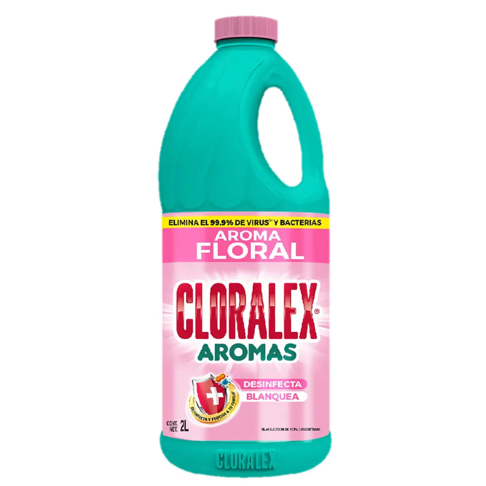 Blanqueador Liquido Aroma floral Cloralex 2 lt