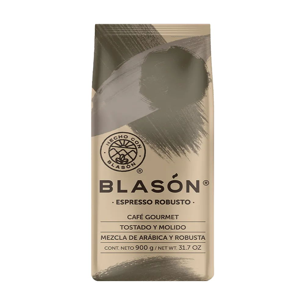 Café Molido Expresso Robusto Gourmet Blasón 900 g