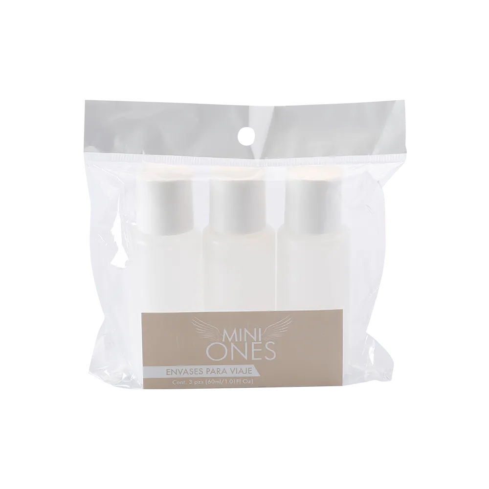3 Pack Kit Envases Mini One 3 Pza