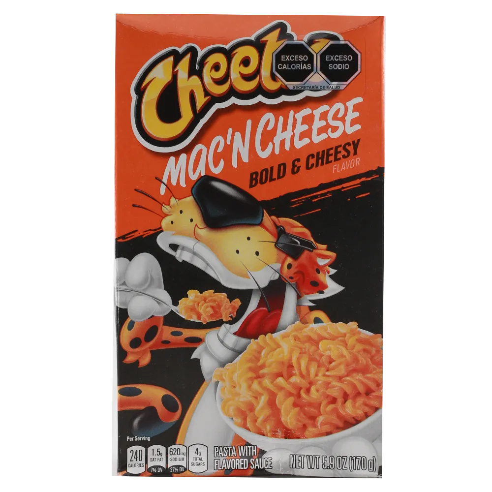 Mac N Cheese Cheesy Cheetos 5.9 oz