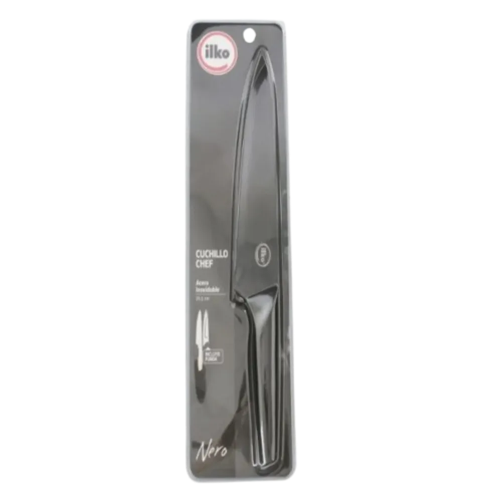 CUCHILLO CHEF 20.5 CM NERO ILKO 1 PIEZA