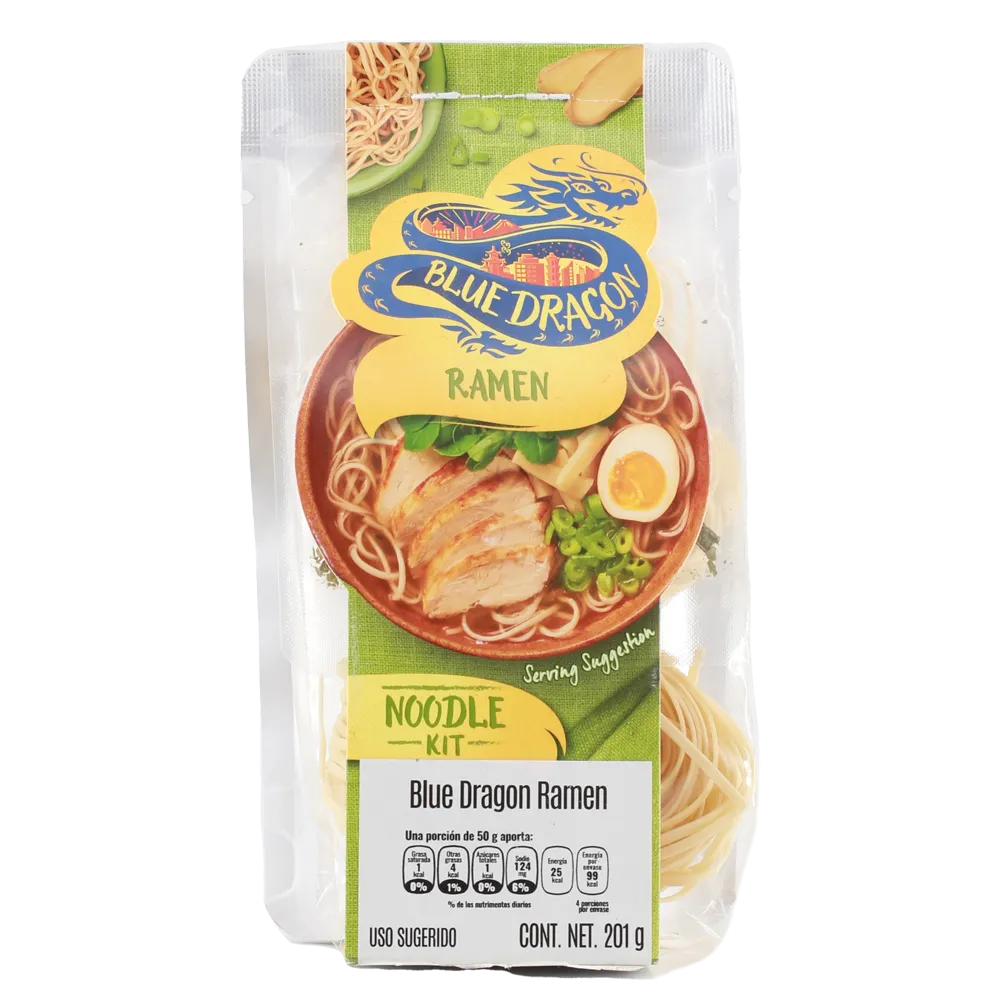 Kit Fideos Ramen Blue Dragon 200 Gr