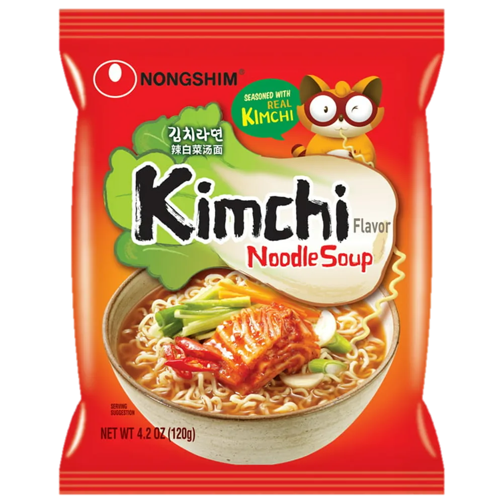 Sopa De Fideo Kimchi Nong Shim 4.2 oz