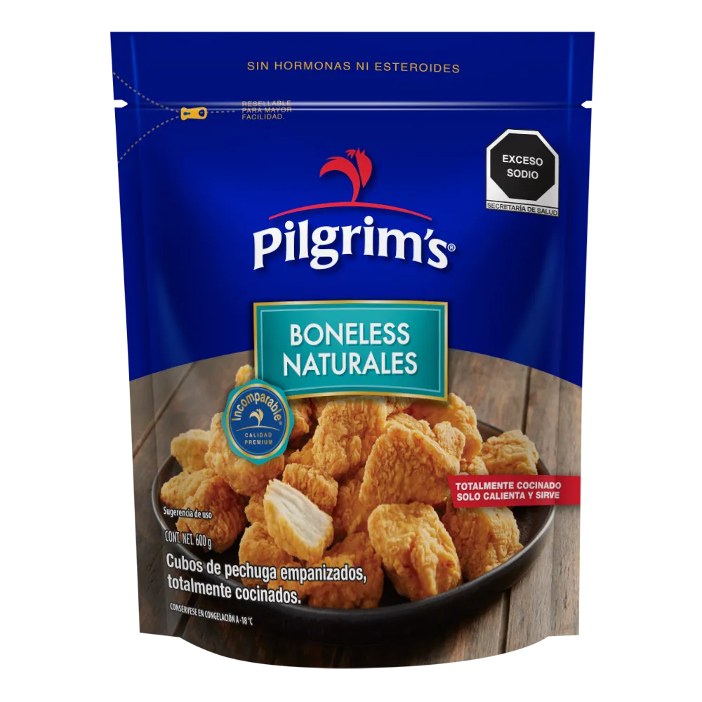Boneless Naturales Pilgrims 600 g