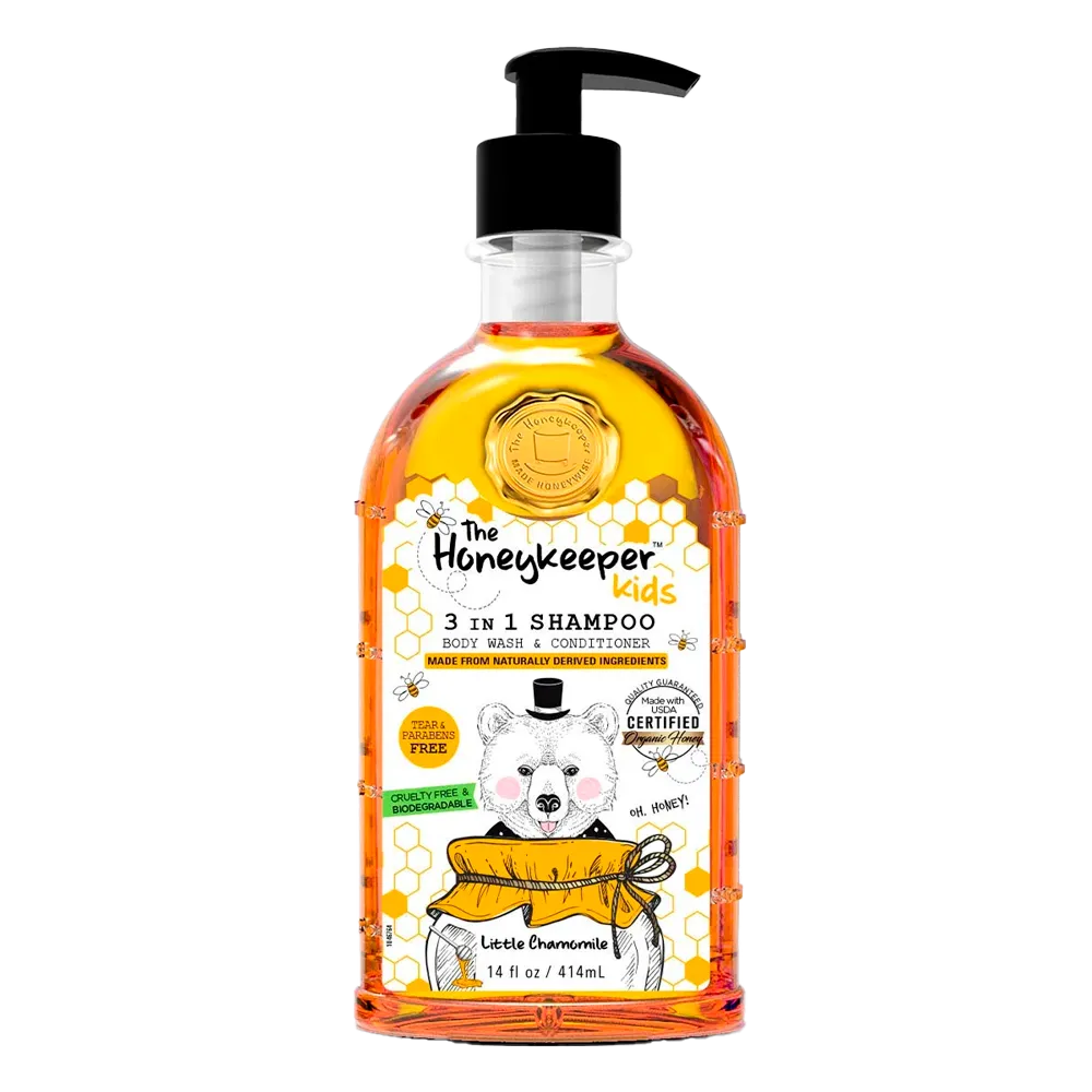 Shampoo 3En1 Manzanilla Y Miel The Honeykeeper 414 Ml