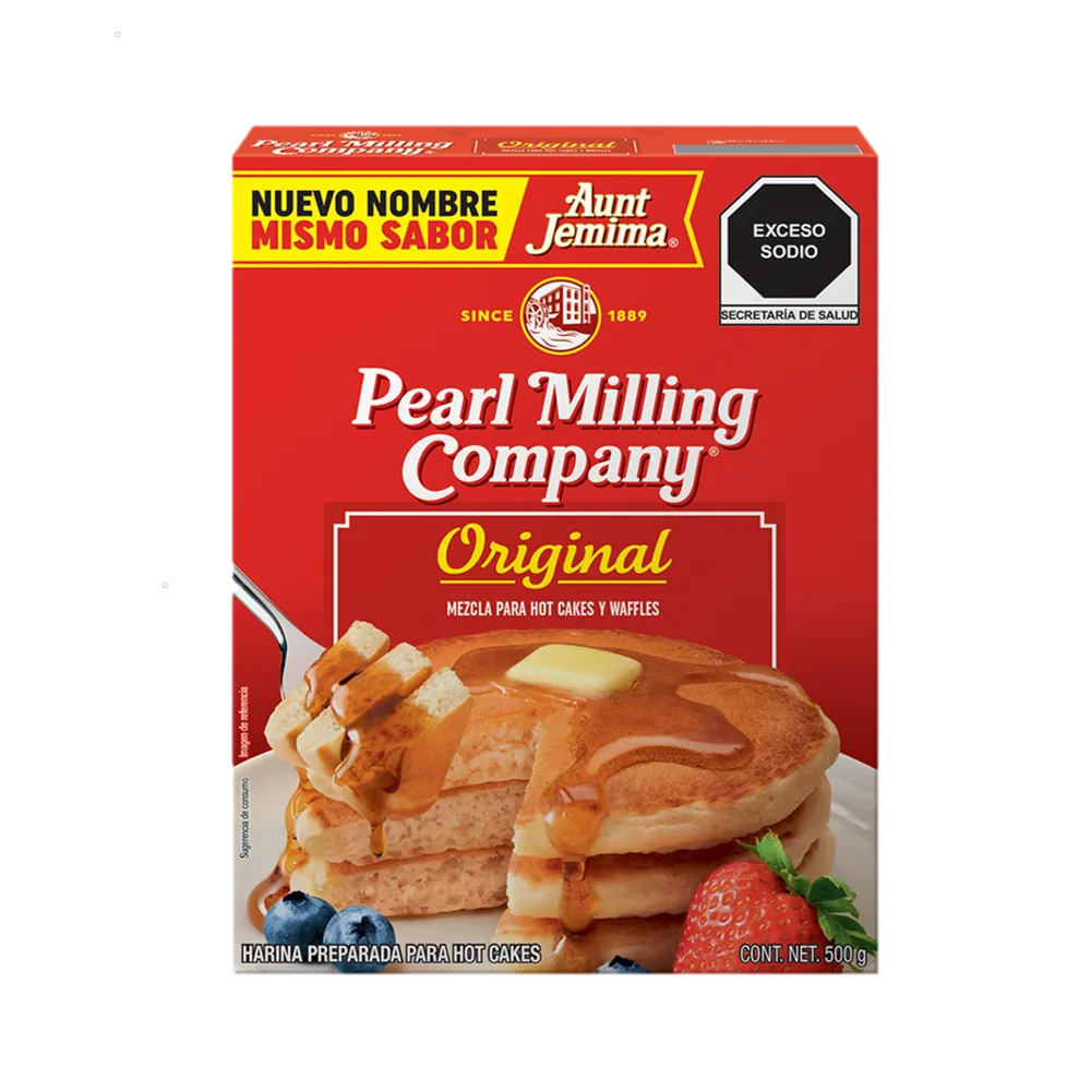 Harina Para Hot Cakes Caja Original Pearl Milling 500 g