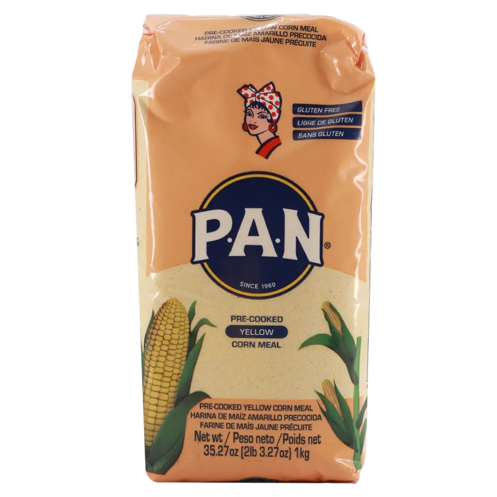 Harina Precocida De Maiz Amarillo Pan 1 kg
