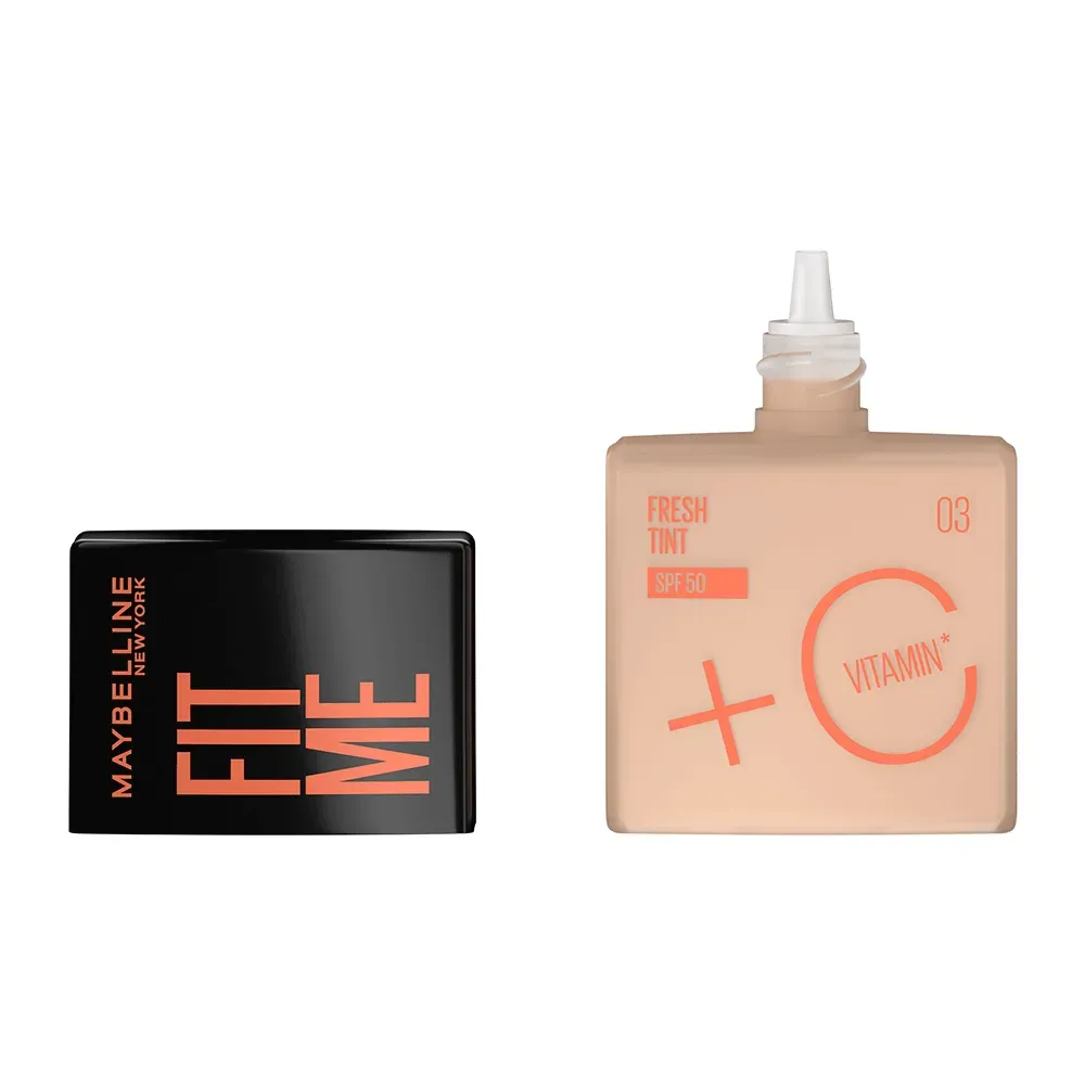Maquillaje Fit Me Fresh Tint Spf50 03 As Maybelline 30 Ml