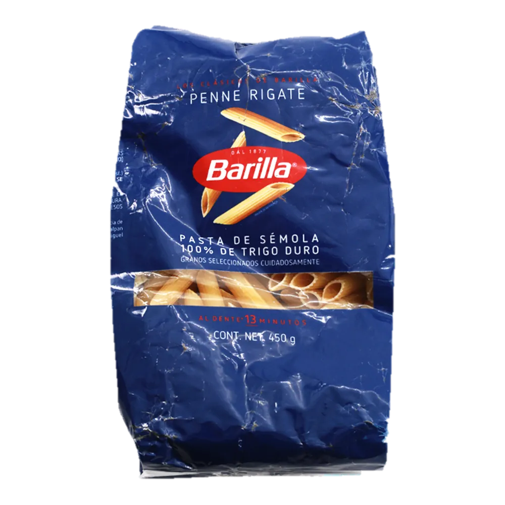 Pasta Para Sopa Penne Rigate Barilla 450 g