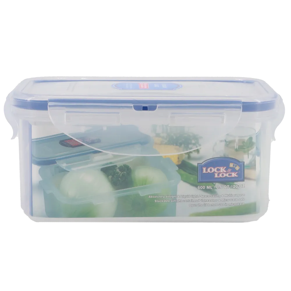 Contenedor Plastico Linea Classic 600 Ml Lock&Lock 1 Pza