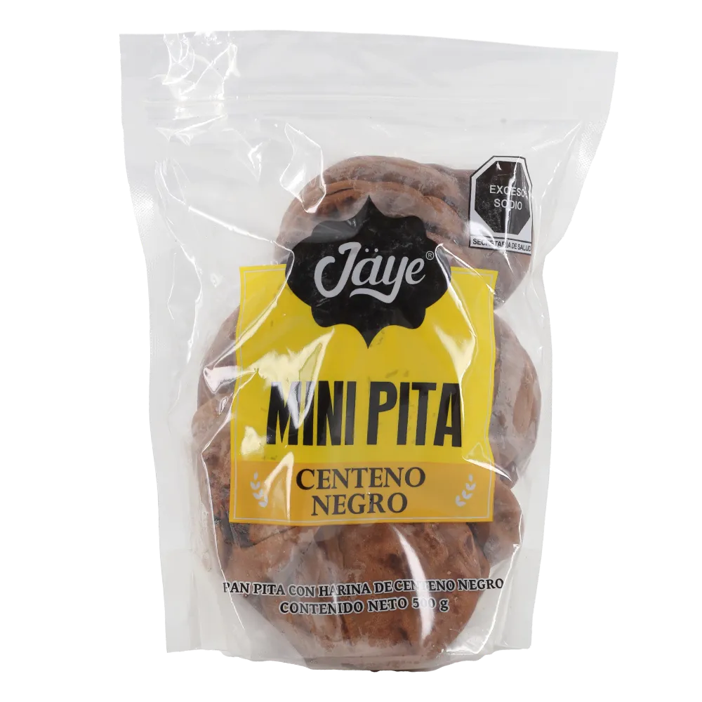 Mini Pita Centeno Negro Jaye 500 g