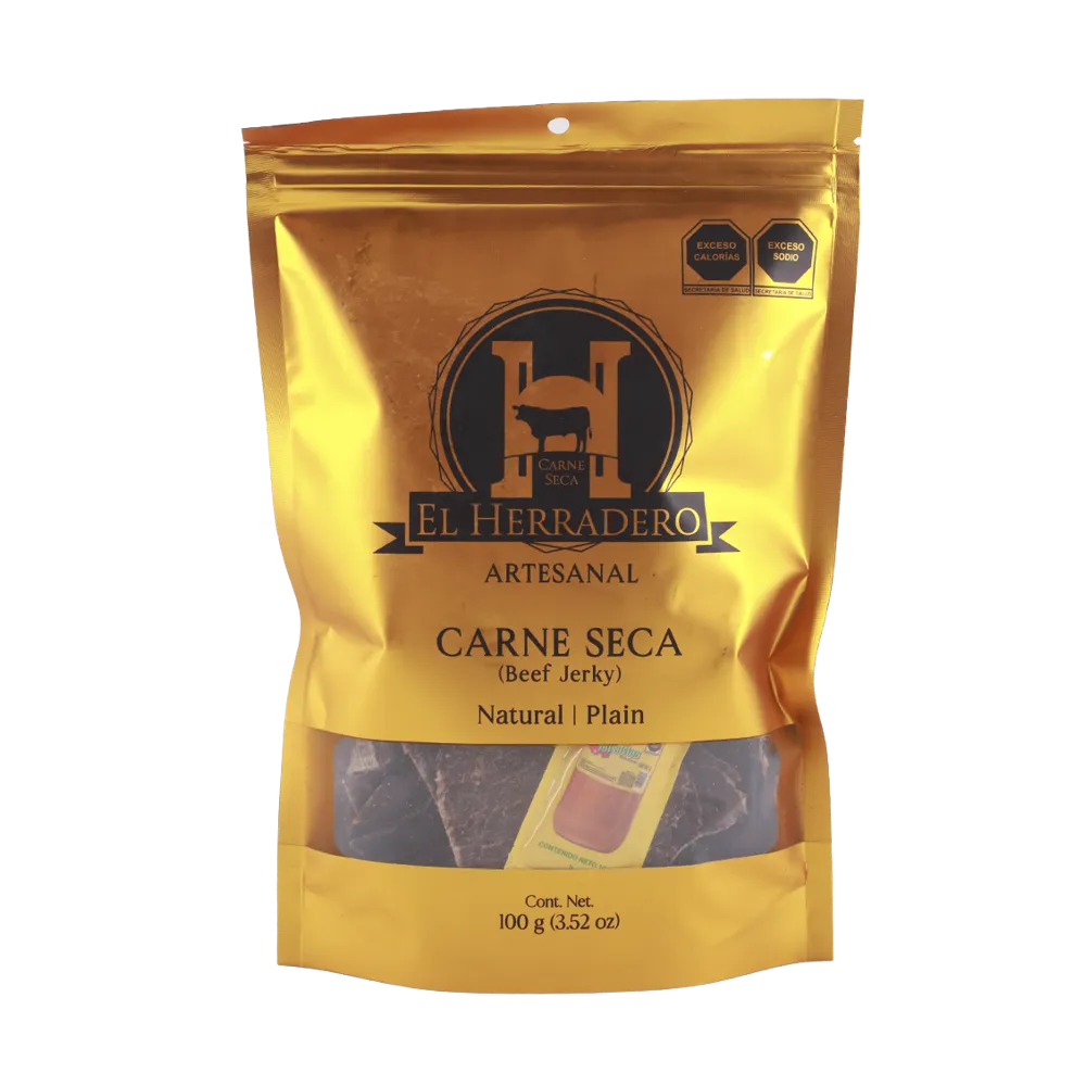 Carne Seca Trozo Natural El Herradero 100 g