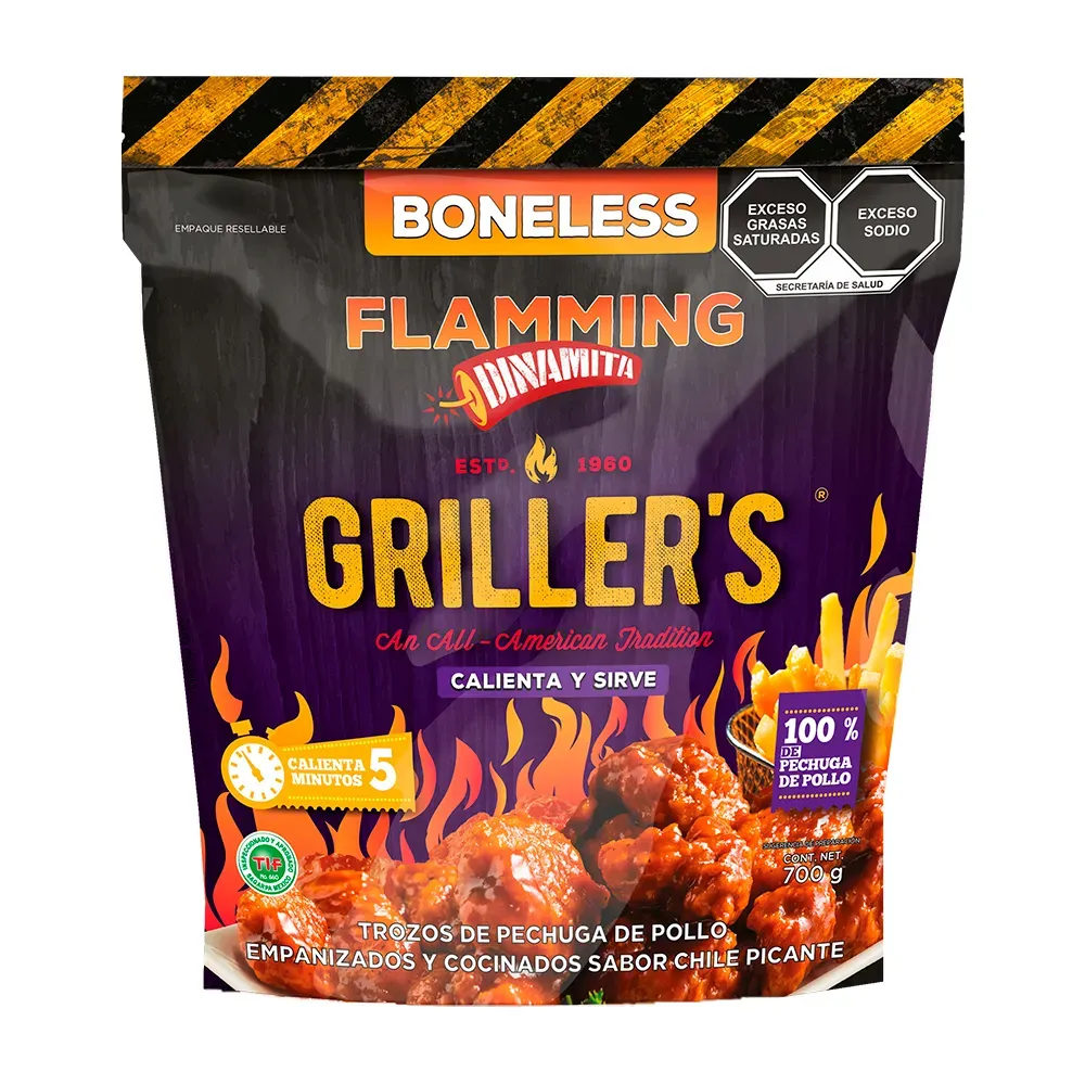 Boneless Flamming Dinamita Grillers 700 g