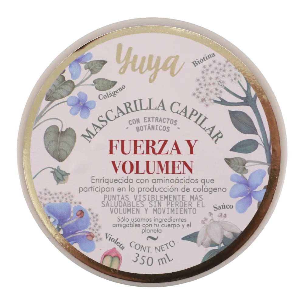 Tratamiento Fuerza Y Volumen Yuya 350 Ml