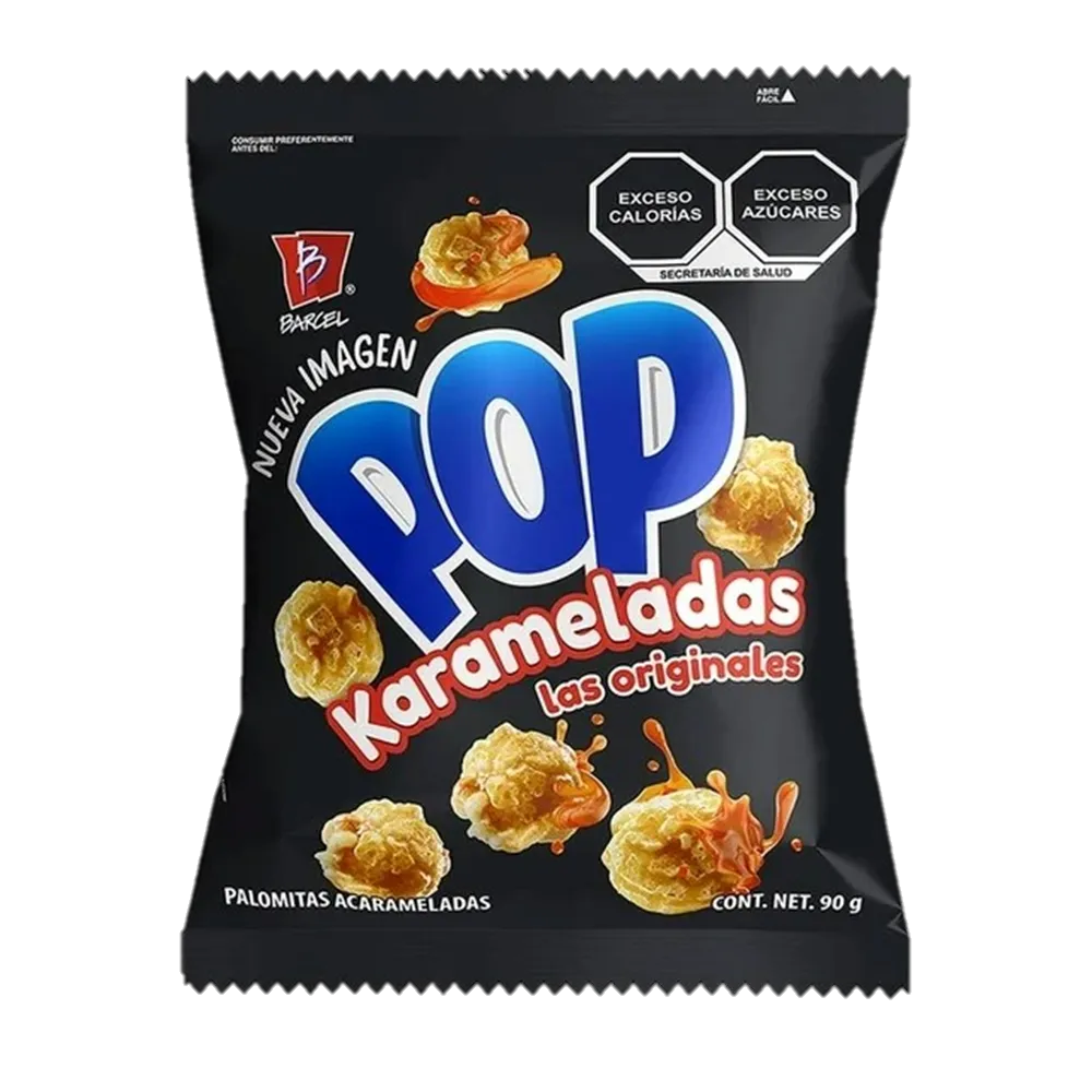POP KARAMELADAS CARAMELO POP 90 GRAMOS