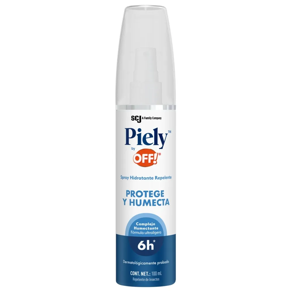 SPRAY HIDRATANTE REPELENTE PIELY BY OFF! 100 MILILI