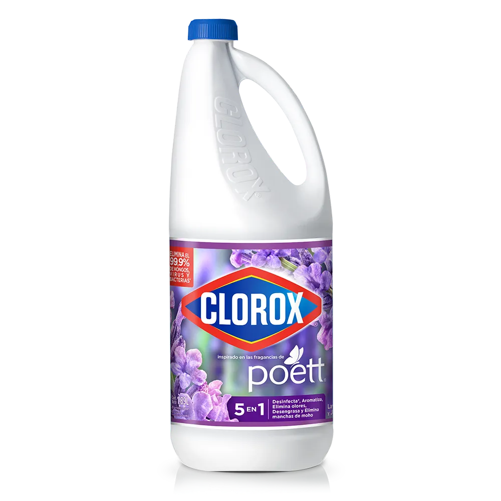 BLANQUEADOR LIQUIDO LAVANDA CLOROX 1.89 LITRO