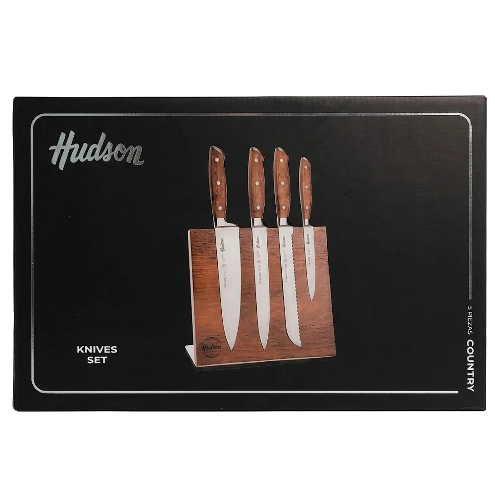 SET DE 4 CUCHILLOS LINEA COUNTRY INOX HUDSON 1 PIEZA