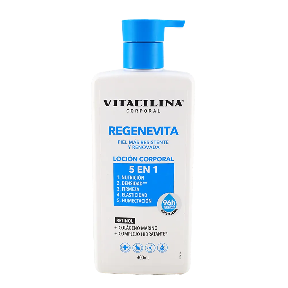 CREMA LIQUIDA REGENEVITA VITACILINA 400 MILILI