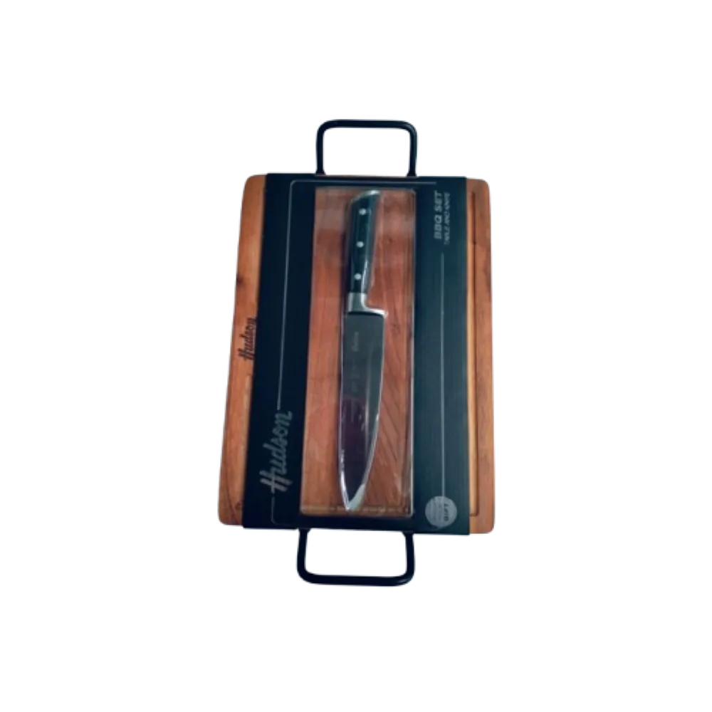 SET TABLA DE CARNE CON CUCHULLO CHEF 7" HUDSON 1 PIEZA