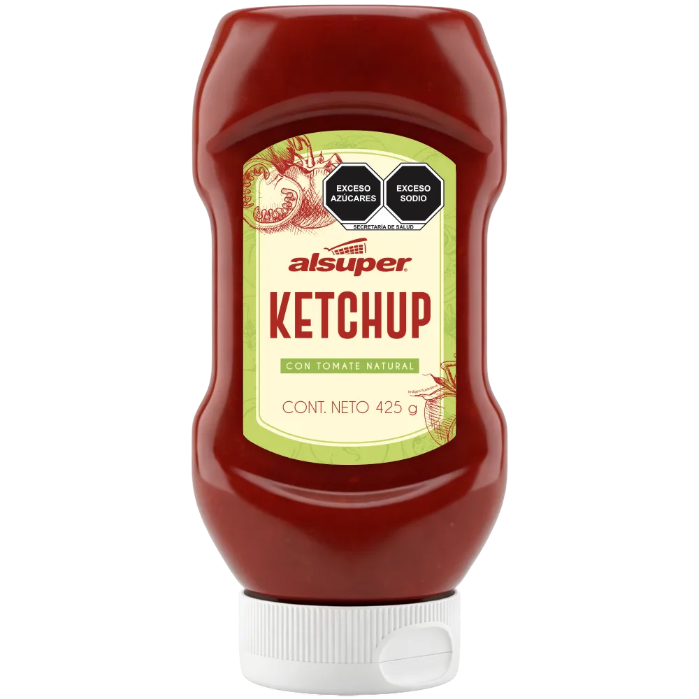 SALSA KETCHUP ALSUPER 425 GRAMOS