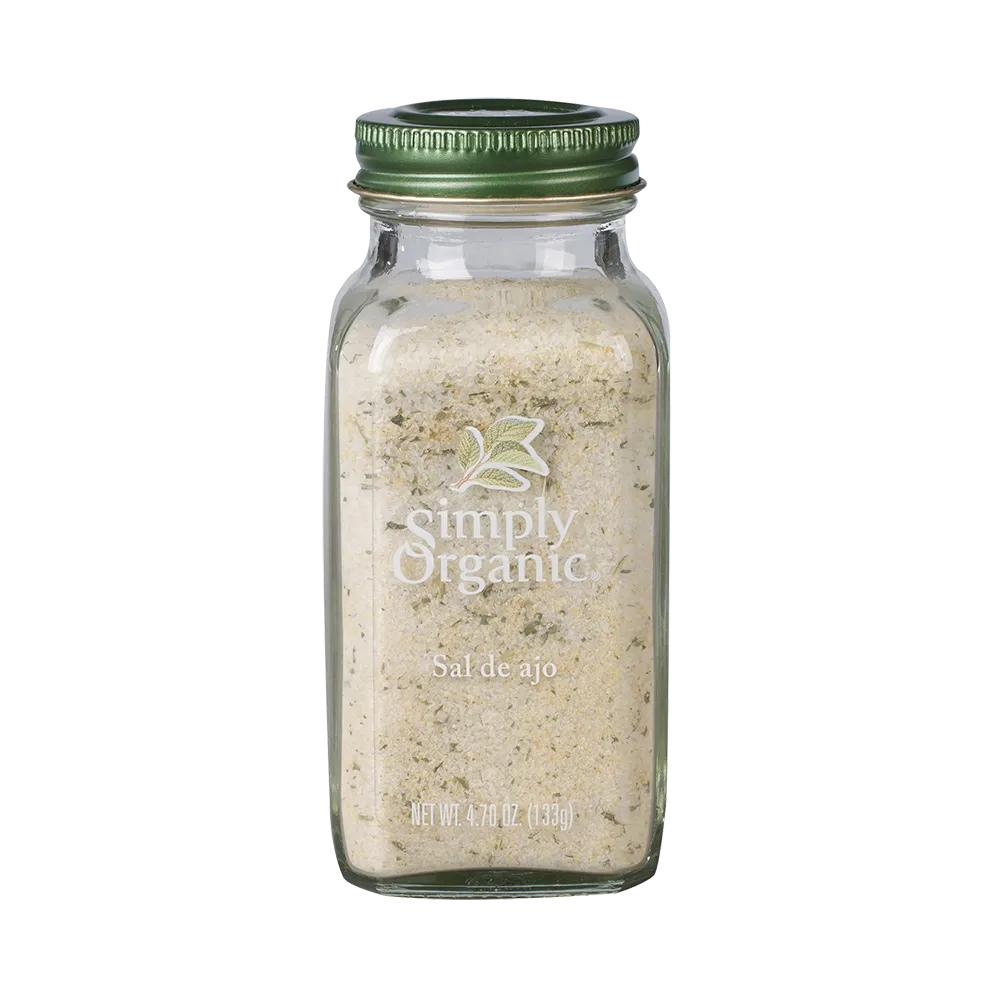 Sal De Ajo Organica Frasco Simply Organic 133 g