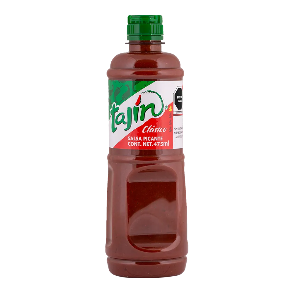 Salsa Picante Clasico Bote Tajin 475 Ml