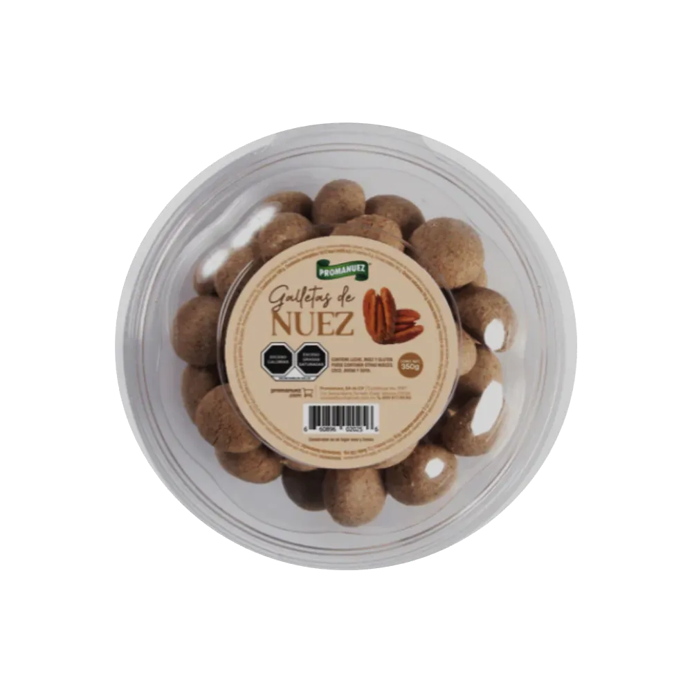 GALLETA DE NUEZ PROMANUEZ 350 GRAMOS