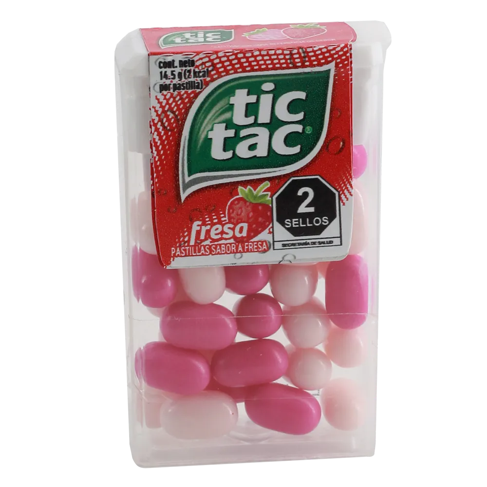 Pastilla Fresa Tic Tac 14.5 g
