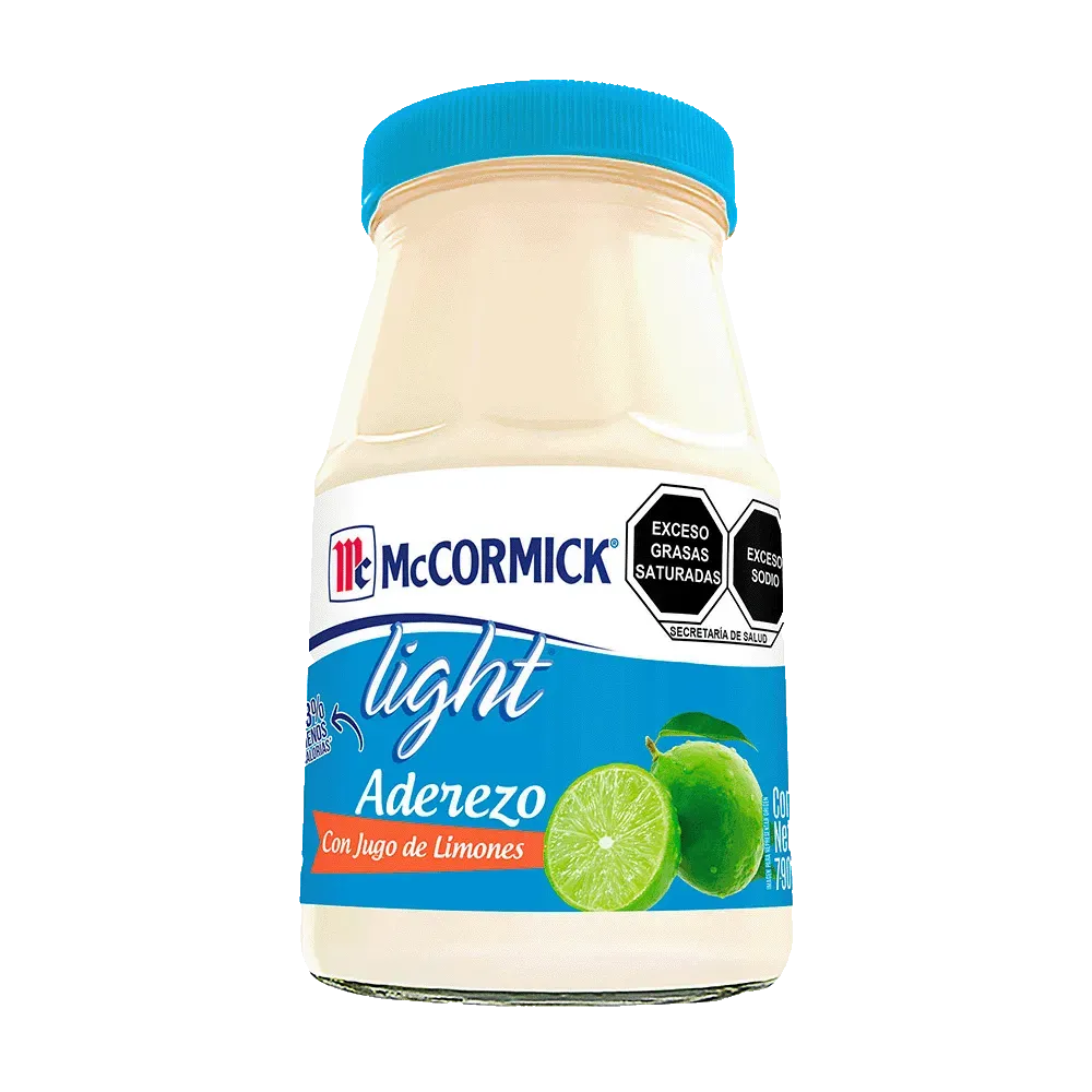 Aderezo De Mayonesa Light Con Jugo De Limones Mccormick 790 G