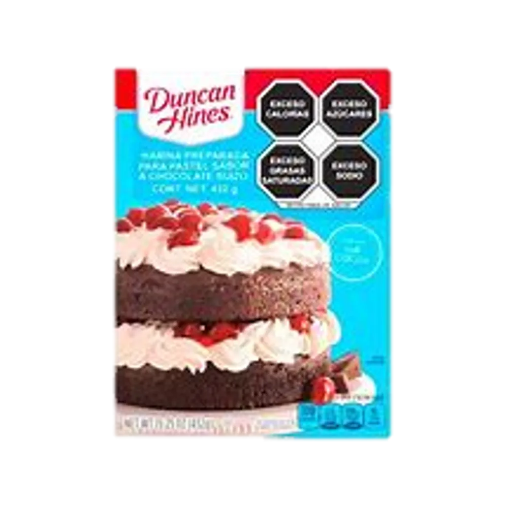 Harina Para Pastel Chocolate Suizo Duncan Hines 432 Gr