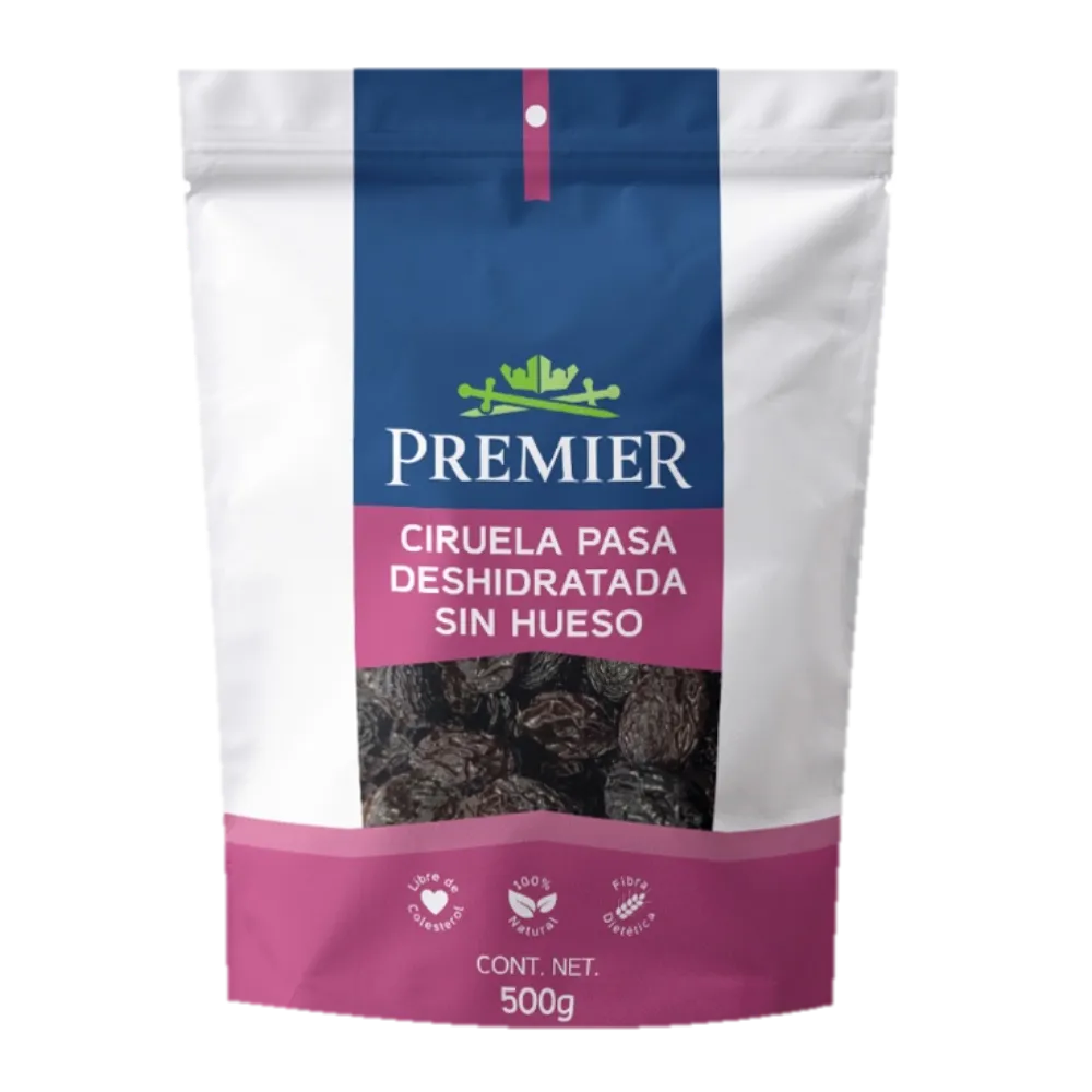 Ciruela Pasa Deshidratada Sin Hueso Premier 500 Gr