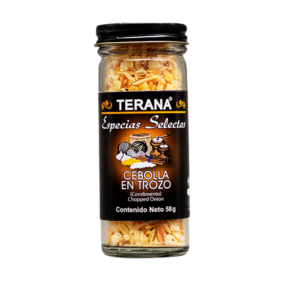 Cebolla En Trozo Frasco Terana 58 Gr
