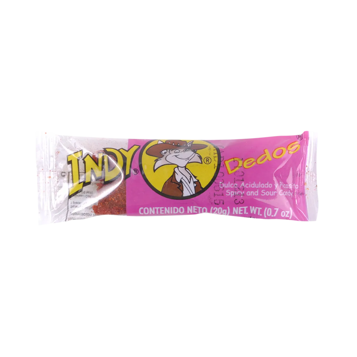 Dulce Enchilado Dedos Indy 20 g