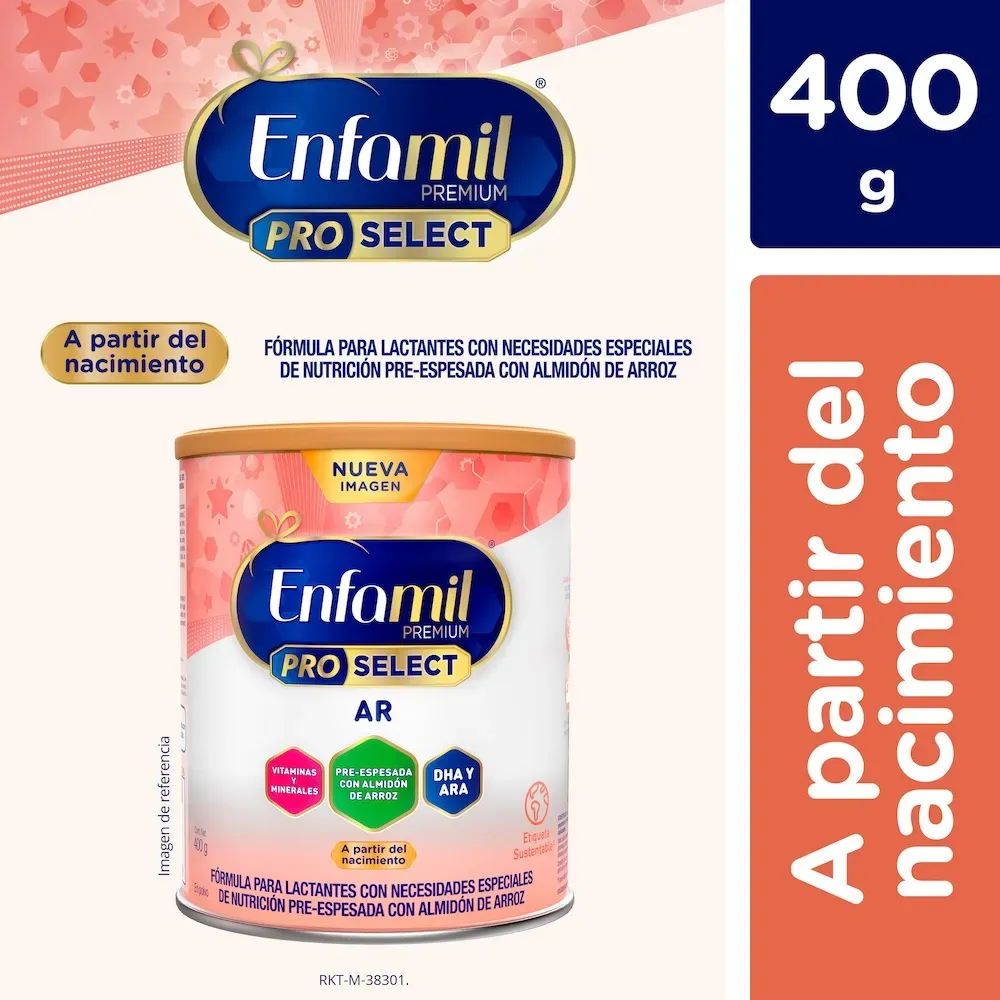 Fórmula infantil Especializada a partir del nacimiento Enfamil AR   400 g