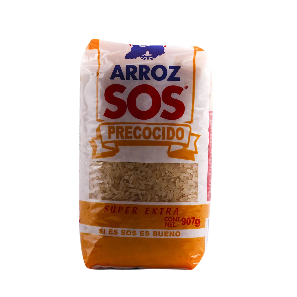 Arroz super extra precocido Sos 907 g