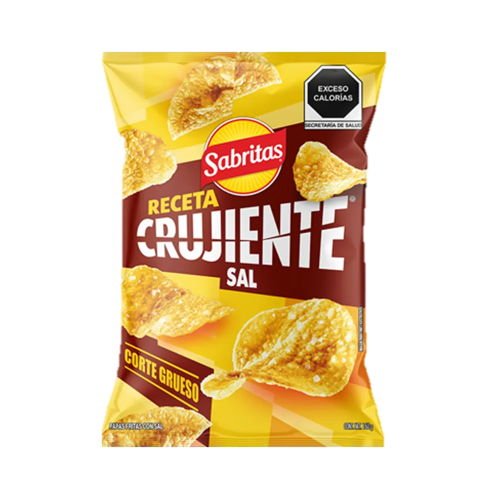 Receta Crujiente Papas Sal Sabritas 160 g