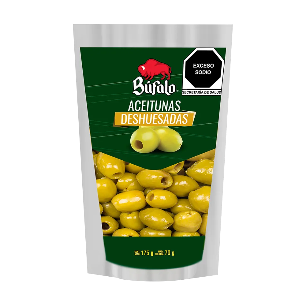 Aceituna Deshuesada Bufalo 175 Gr