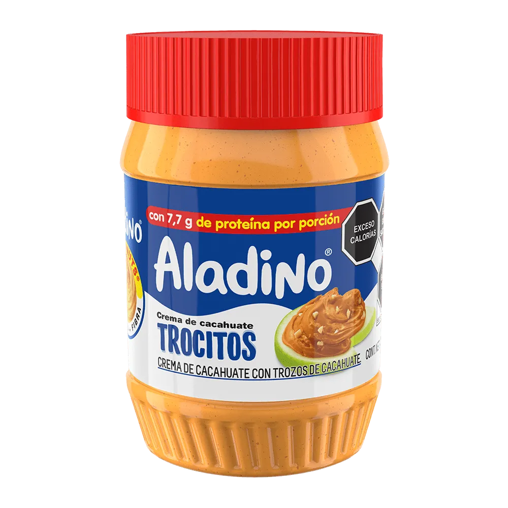 Crema De Cacahuate Trocitos Aladino 425 g