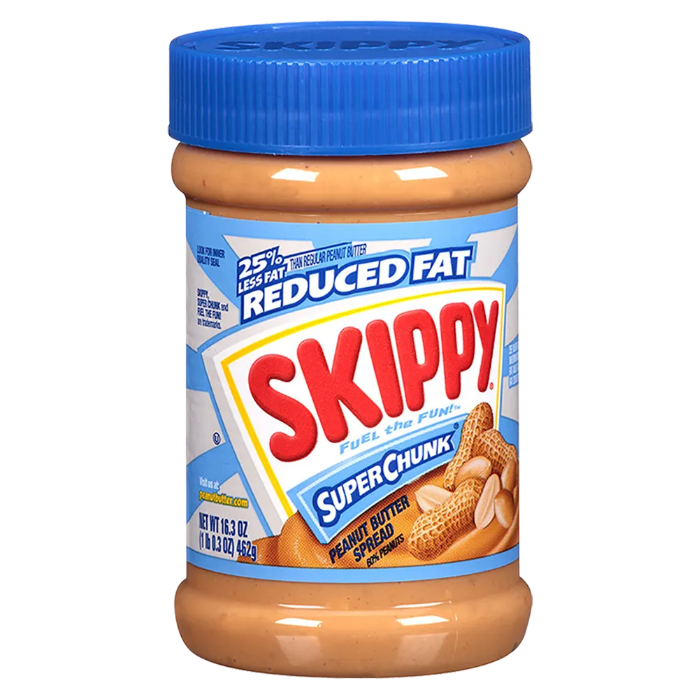Crema De Cacahuate En Trozos Reducida En Grasa Skippy 462 g