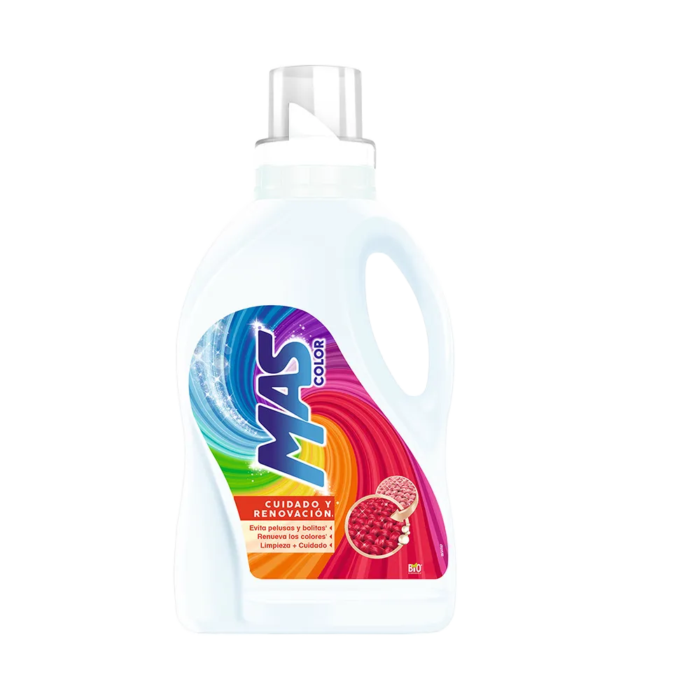 Detergente Liquido Mas Color 1.83 lt