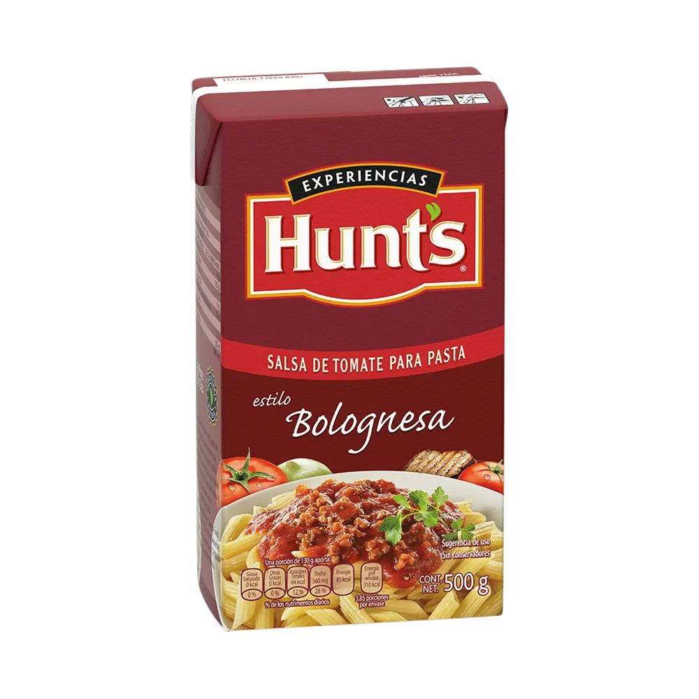 Salsa Para Pasta Bolognesa Hunts 500 Gr