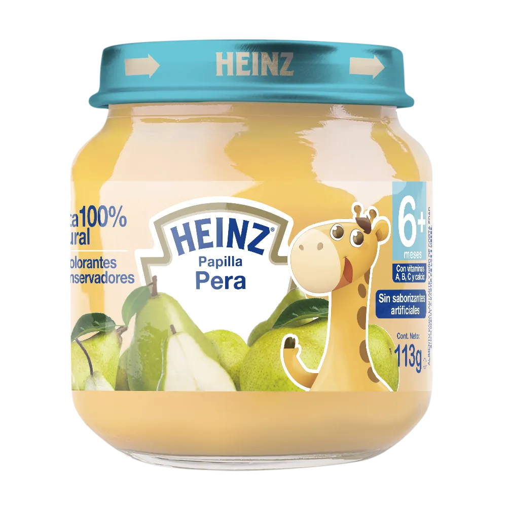 Papilla Segunda Etapa Pera Heinz 113 g