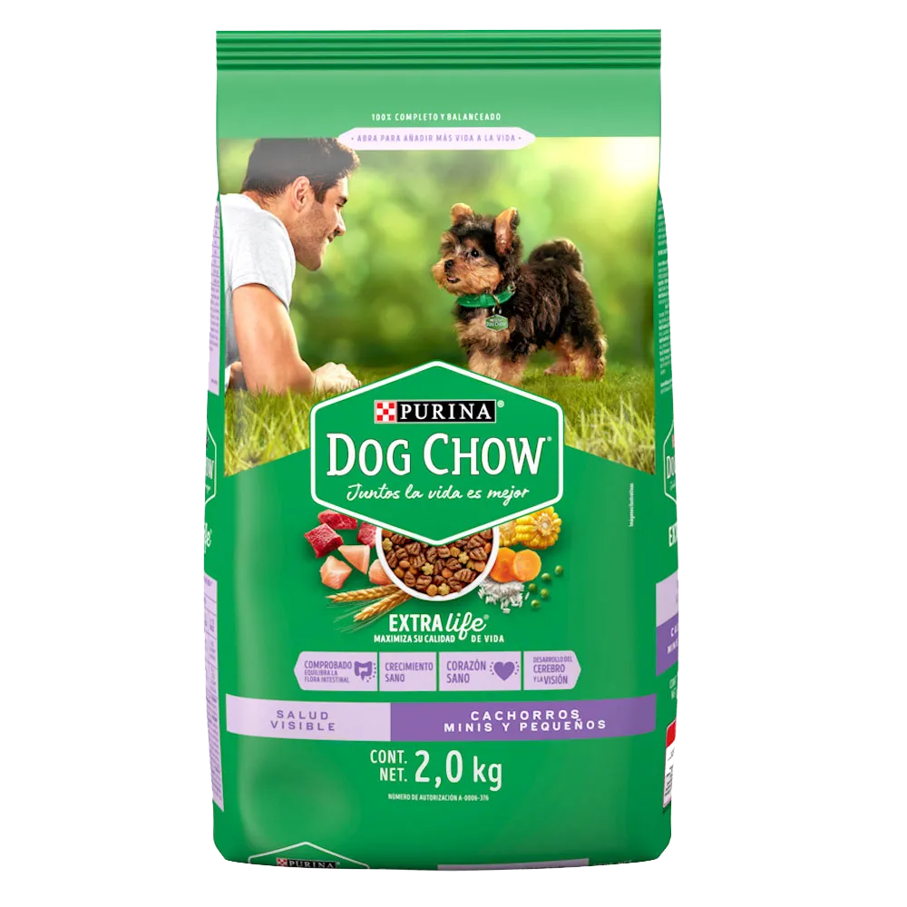 Alimento Seco Para Cachorro Rza Pqe Dog Chow 2 Kg