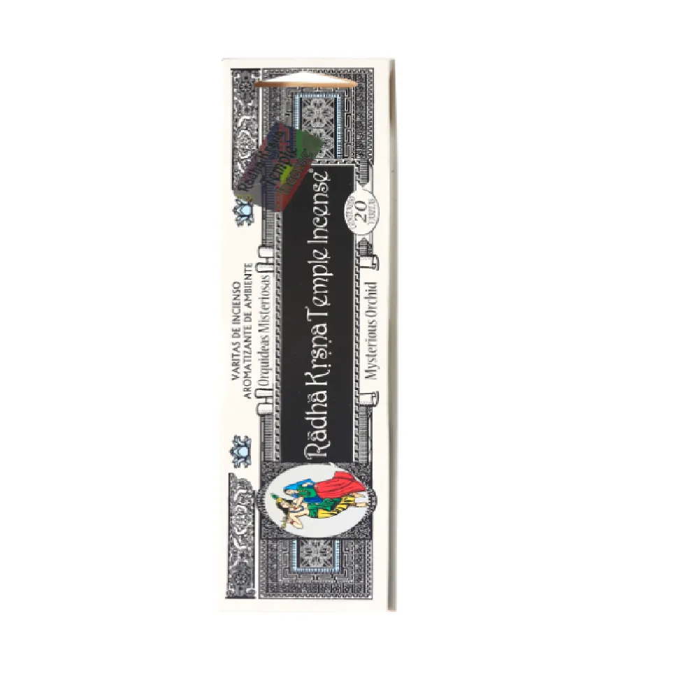 Incieso Blanco-Orquideas Misticas 20 Varitas Radha Krishna 1 Pz