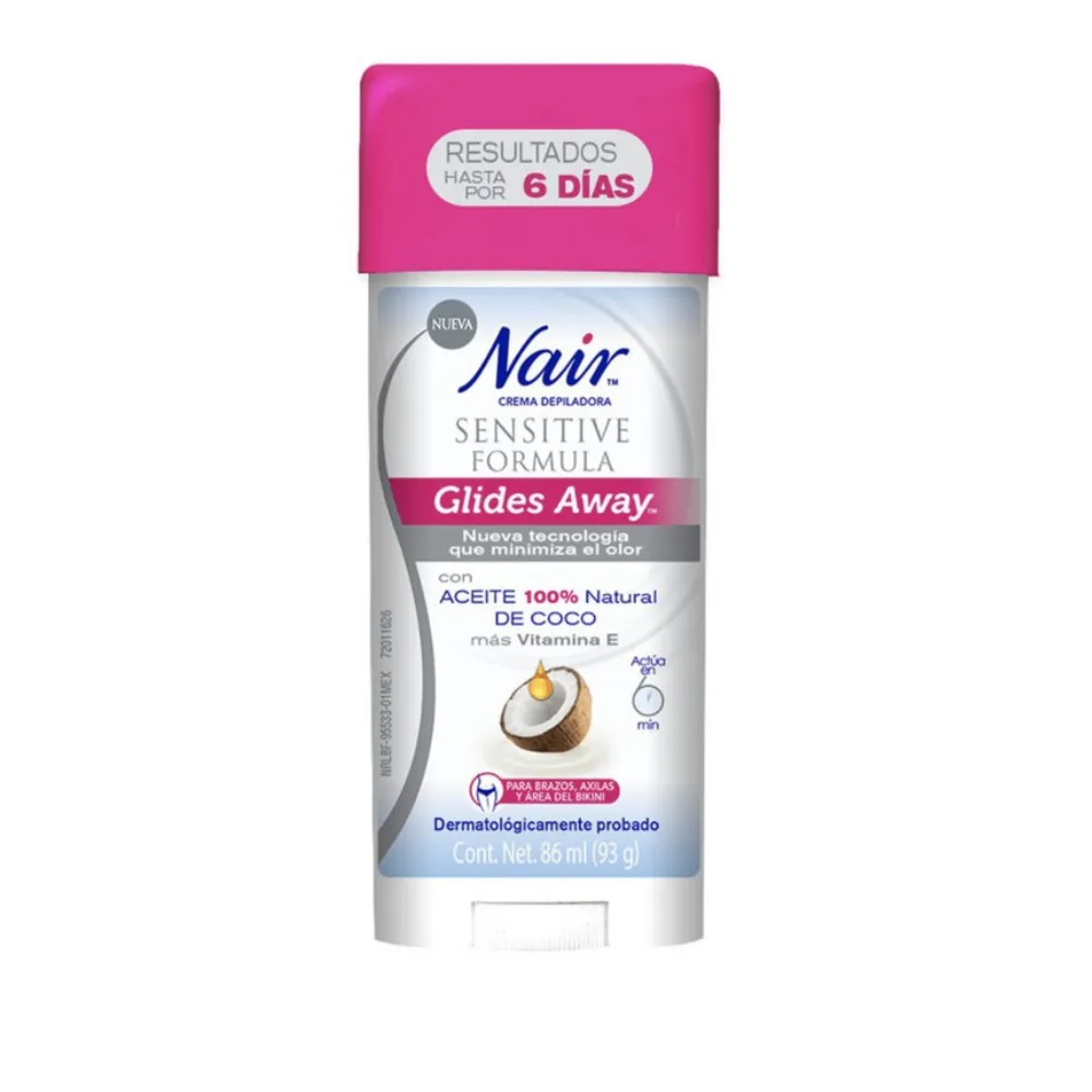 Crema Depiladora Coco Glides Away Nair 86 Mlt