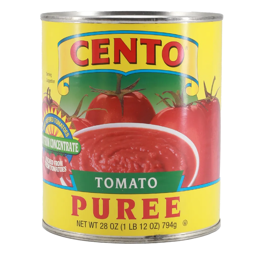 Pure De Tomate Estilo Italiano Cento 28 oz