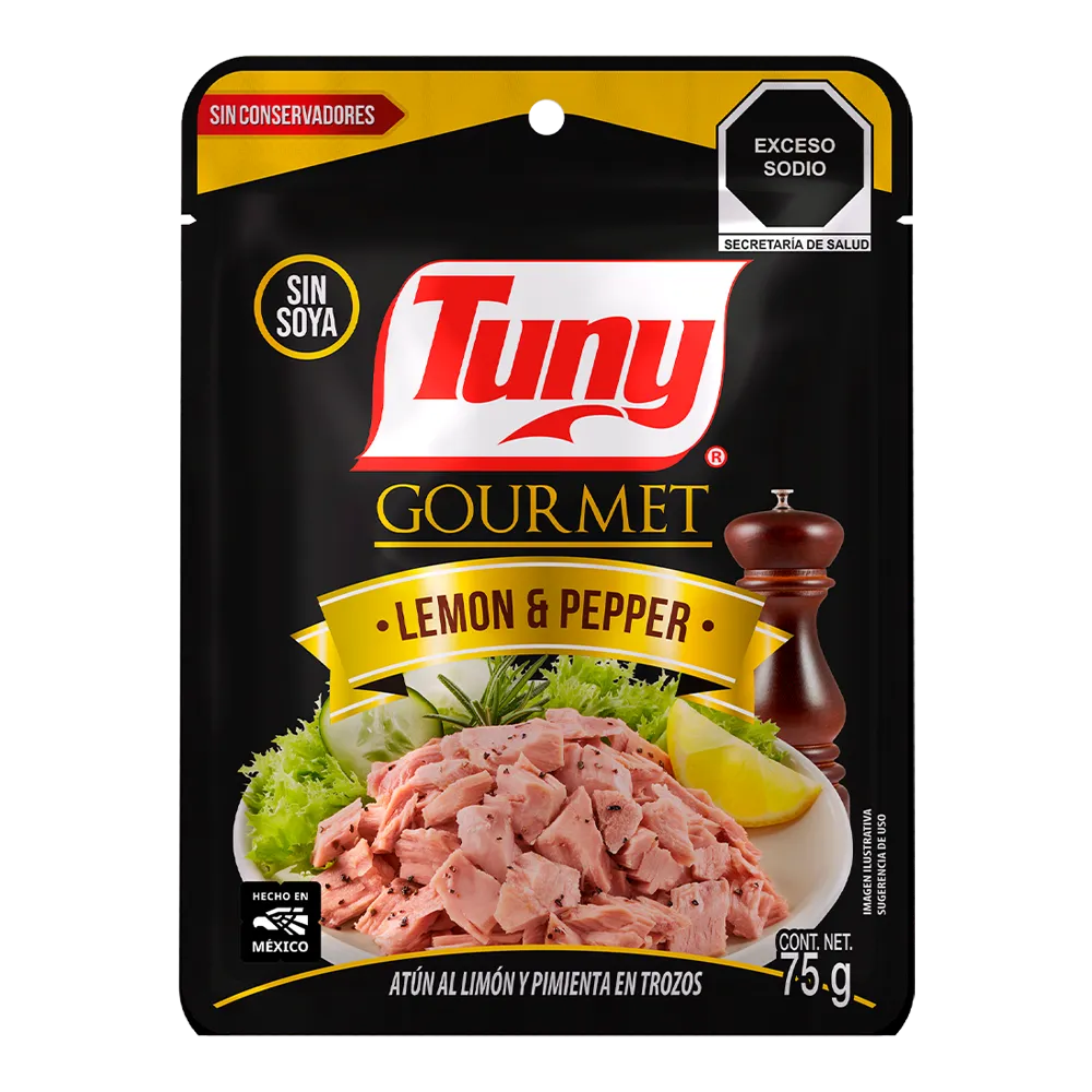 Lomo De Atun Lemon Pepper Tuny 75 g
