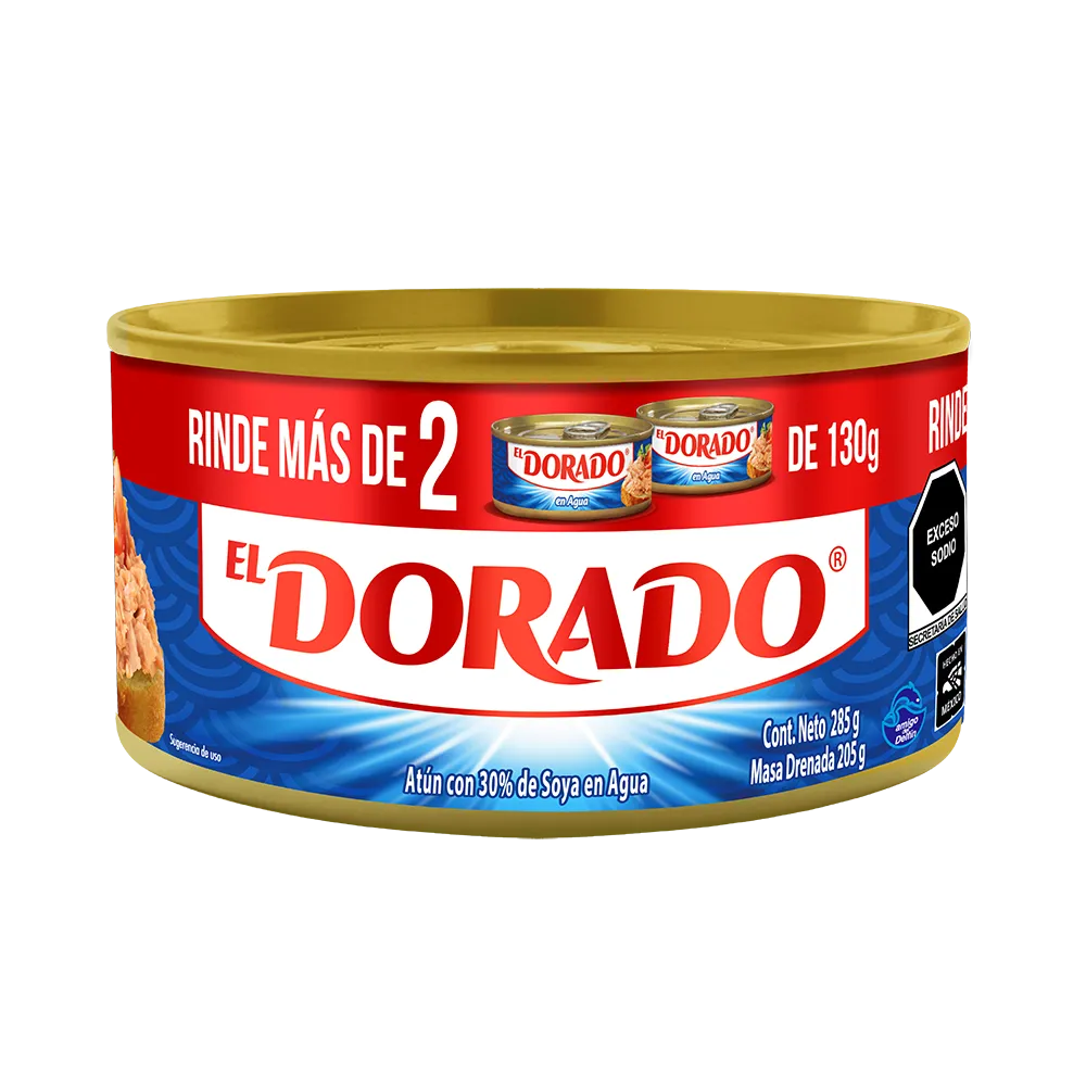 Atun En Agua El Dorado 285 g